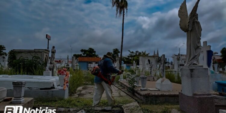 Operativo en panteones por Día de Muertos avanza de buena forma: Servicios Públicos