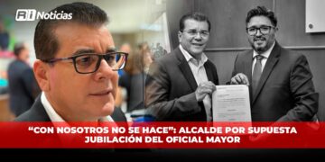 “Con nosotros NO SE HACE”: Alcalde por supuesta jubilación del Oficial Mayor