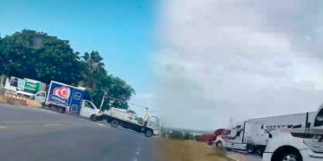 Enfrentamientos en Emiliano Zapata generan bloqueos en tramos de la Maxipista