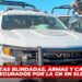 Camionetas blindadas, armas y cartuchos asegurados por la GN en Elota