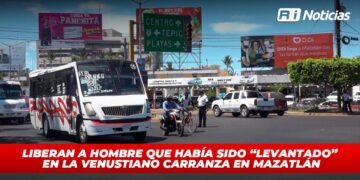 Liberan a hombre que había sido “levantado” en la Venustiano Carranza en Mazatlán