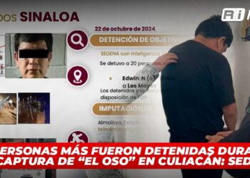 20 personas más fueron detenidas durante la captura de “El Oso” en Culiacán: Sedena