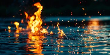 Incendio en barco atunero en los muelles pesqueros de Mazatlán