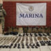 Marina asegura armas, vehículos y municiones en Villa Juárez Navolato