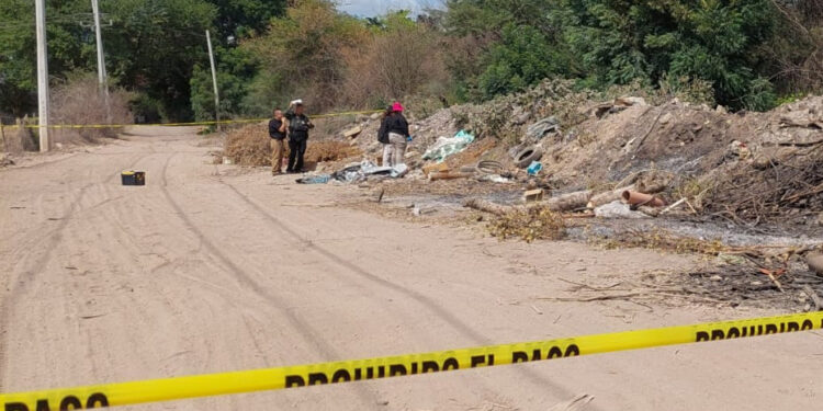 Localizan dos cuerpos sin vida por camino hacia las cribas en San Pedro Navolato