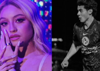 ¿Estrena noviazgo? Captan a Karol Sevilla besando a Diego Monroy, futbolista del América: FOTO