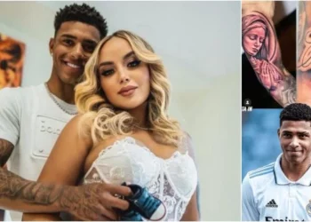 Ex del Real Madrid anunció embarazo, se tatuó nombre de la bebé ¡Y no es su hija porque la mujer lo engañó con un repartidor!