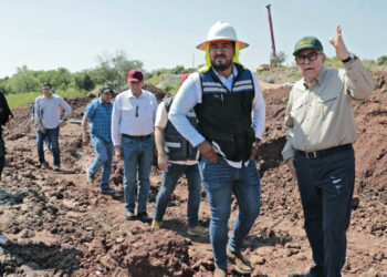 Supervisa Rocha Moya puente en construcción del Sánchez Alonso y paso deprimido de la México 15