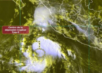 Se forma la Depresión Tropical Catorce-E frente a las costas de Colima, Jalisco y Michoacán