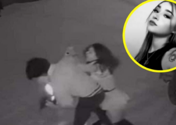 Dan de alta a Melanie, joven golpeada por su novio Christian en una fiesta de Halloween en Tamaulipas