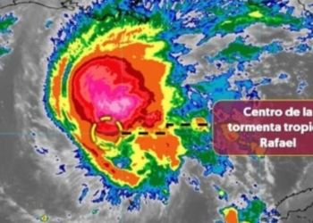 Rafael es tormenta tropical HOY y podría formar trombas marinas