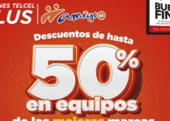 Telcel se suma a El Buen Fin con descuentos de hasta el 50 por ciento en celulares