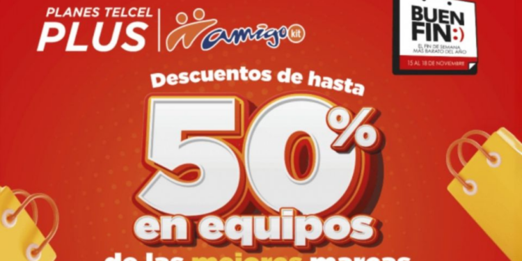 Telcel se suma a El Buen Fin con descuentos de hasta el 50 por ciento en celulares