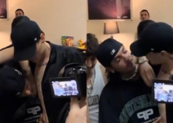 Natanael Cano impacta al ‘besar’ a Peso Pluma; así fue el momento