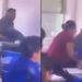 VIDEO: Padres golpearon brutalmente a maestra por reprobar a su hijo en preparatoria