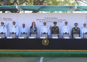 La Octava Región Naval Conmemora el 23 de noviembre, “Día de la Armada de México”