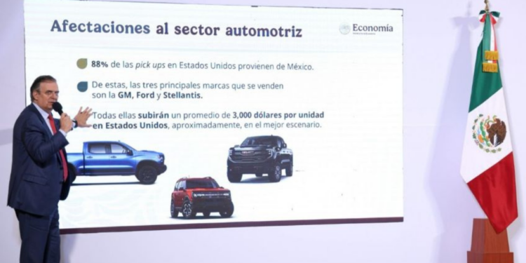 “Se perderían 400 mil empleos”: Marcelo Ebrard expone las consecuencias de elevar los aranceles a productos mexicanos
