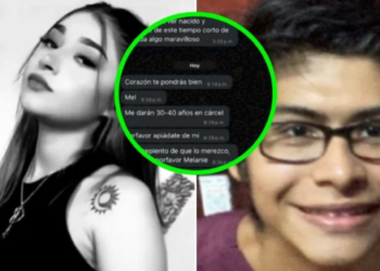 Melanie revela mensajes que Christian “N” le envió cuando estaba hospitalizada; “Me darán 40 años de cárcel, apiádate”