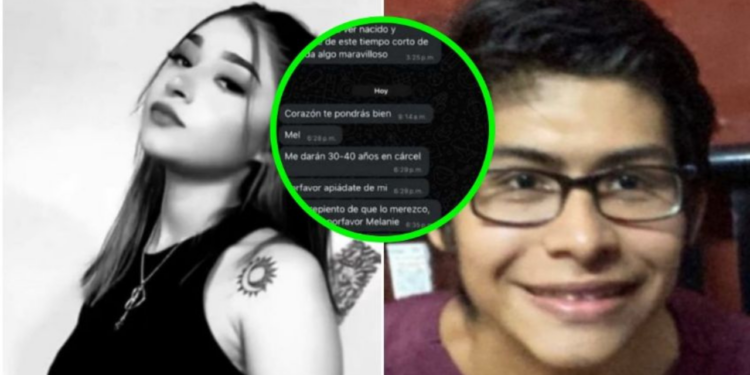 Melanie revela mensajes que Christian “N” le envió cuando estaba hospitalizada; “Me darán 40 años de cárcel, apiádate”