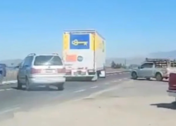 Captan robo a tráiler de Coppel en Puebla; acusan que la Policía ‘no hace nada’