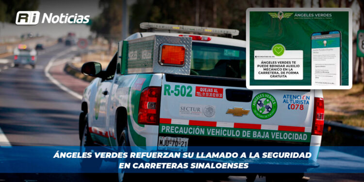 Ángeles Verdes refuerzan su llamado a la seguridad en carreteras sinaloenses
