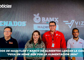 Venados de Mazatlán y Banco de Alimentos lanzan la campaña “Pega un Home Run por la Alimentación 2024”
