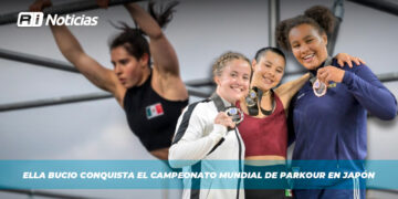 Ella Bucio conquista el Campeonato Mundial de Parkour en Japón
