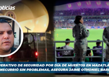 Operativo de seguridad por día de muertos en Mazatlán transcurrió sin problemas, asegura Jaime Othoniel Barrón
