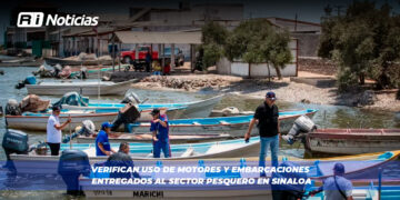 Verifican uso de motores y embarcaciones entregados al sector pesquero en Sinaloa