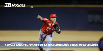 Águilas ganan el primero de la serie ante unos combativos Venados