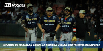 Venados de Mazatlán cierra la primera vuelta con triunfo en Navojoa