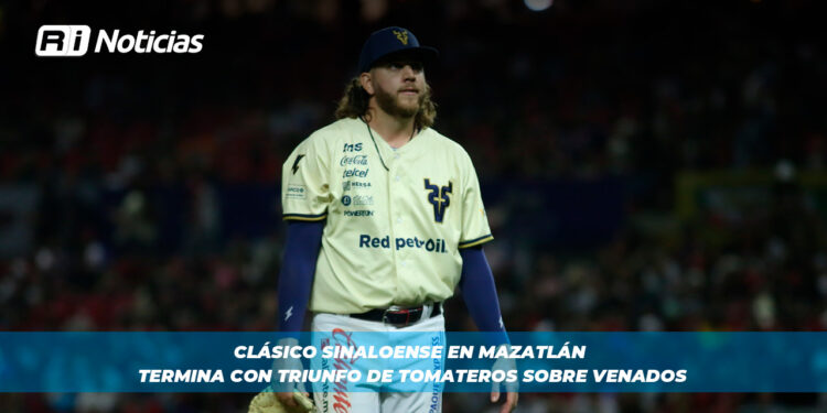 Clásico Sinaloense en Mazatlán termina con triunfo de Tomateros sobre Venados