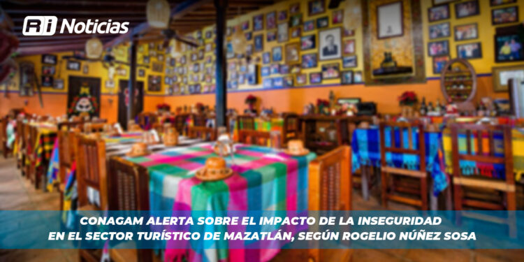 Conagam alerta sobre el impacto de la inseguridad en el sector turístico de Mazatlán, según Rogelio Núñez Sosa
