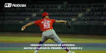 Venados tropiezan en Navojoa: Mayos se llevan el primero de la serie 6-2