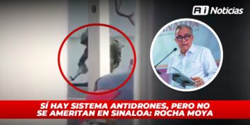 Sí hay sistema antidrones, pero no se ameritan en Sinaloa: Rocha Moya