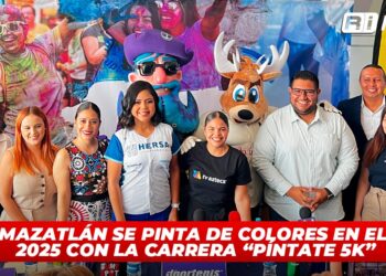 Mazatlán se pinta de colores en el 2025 con la carrera “Píntate 5k”