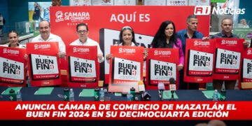 Anuncia Cámara de Comercio de Mazatlán el Buen Fin 2024 en su decimocuarta edición