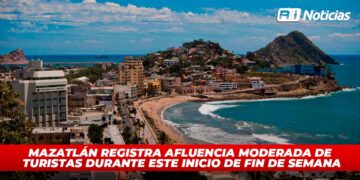 Mazatlán registra afluencia moderada de turistas durante este inicio de fin de semana