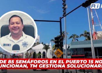 De 85 semáforos en el puerto 15 no funcionan, TM gestiona solucionarlo