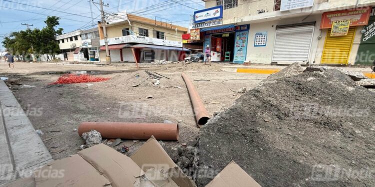 Comerciantes de Av. Insurgentes no tendrán “Noche Buena” tras cierre por trabajos de remodelación