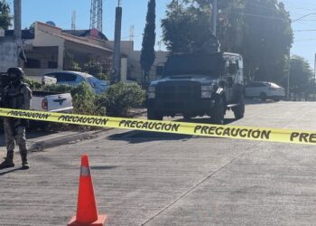 Resguardan predio en la colonia Libertad de Culiacán