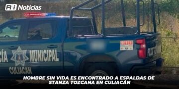 Hombre sin vida es encontrado a espaldas de Stanza Tozcana en Culiacán