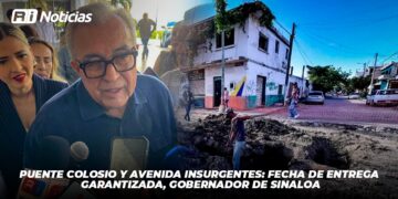 Puente Colosio y avenida Insurgentes: fecha de entrega garantizada, Gobernador de Sinaloa
