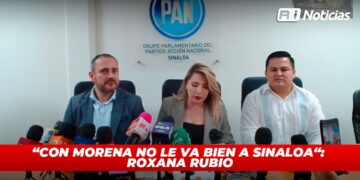 “Con Morena no le va bien a Sinaloa “: Roxana Rubio