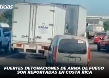 Fuertes detonaciones de arma de fuego son reportadas en Costa Rica