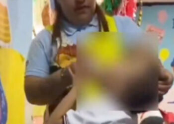 Graban a maestra maltratando a niños dentro de un Centro de Estimulación Temprana | IMÁGENES FUERTES