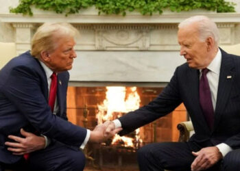 Liman asperezas: Trump y Biden se reúnen en la Casa Blanca… hace 4 años no lo hicieron