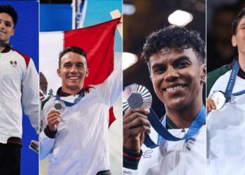 Claudia Sheinbaum y Rommel Pacheco entregan reconocimientos del Premio Nacional del Deporte 2024