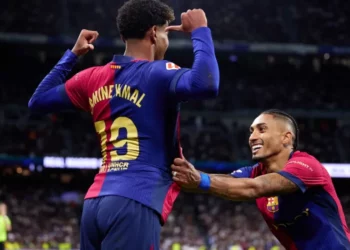 Arrestan a tres aficionados de Real Madrid por hacer gestos de simio a Lamine Yamal