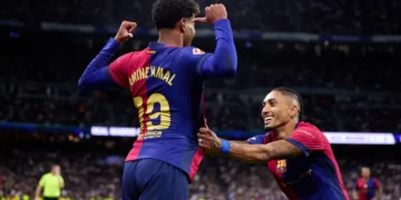 Arrestan a tres aficionados de Real Madrid por hacer gestos de simio a Lamine Yamal